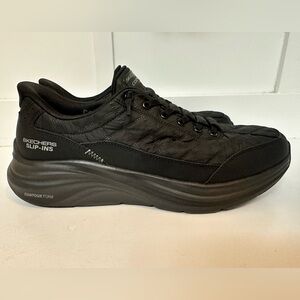 Skechers Hands Free Black Slip-ins Contour Foam Cozy Fit Mens Sneakers Size 10.5